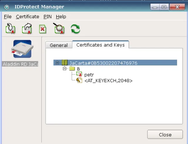 IDProtect Manager