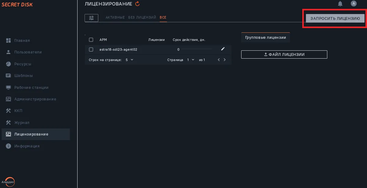 Иллюстрация к разделу "5.6.2. Групповое лицензирование"