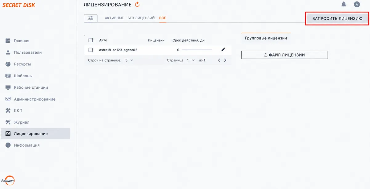 Иллюстрация к разделу "5.6.2. Групповое лицензирование"