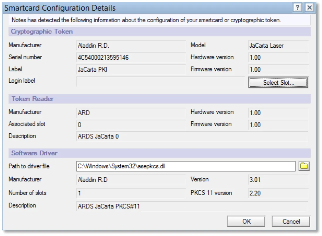 Configuration Details