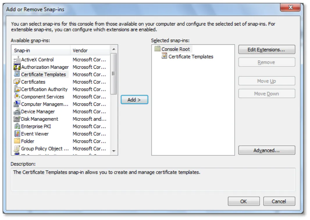 Certificate Templates
