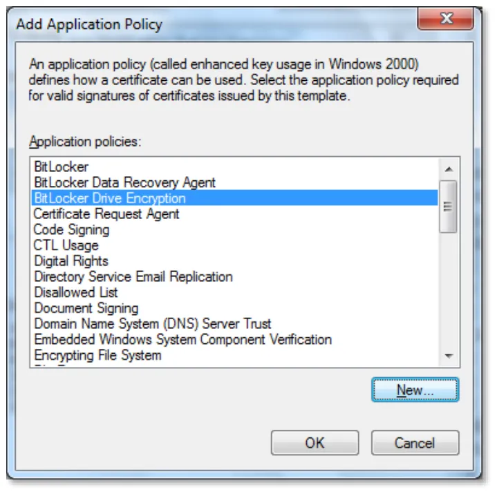 BitLocker Drive Encryption